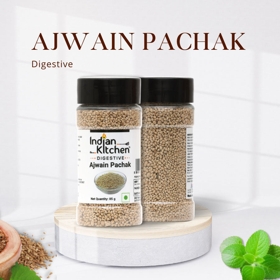 Indian Kitchen Ajwain Pachak 85g (Pack of 2) ajwain pachak